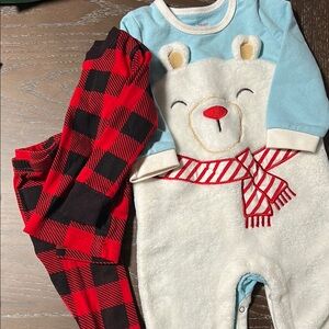Christmas style Toddler Pajamas